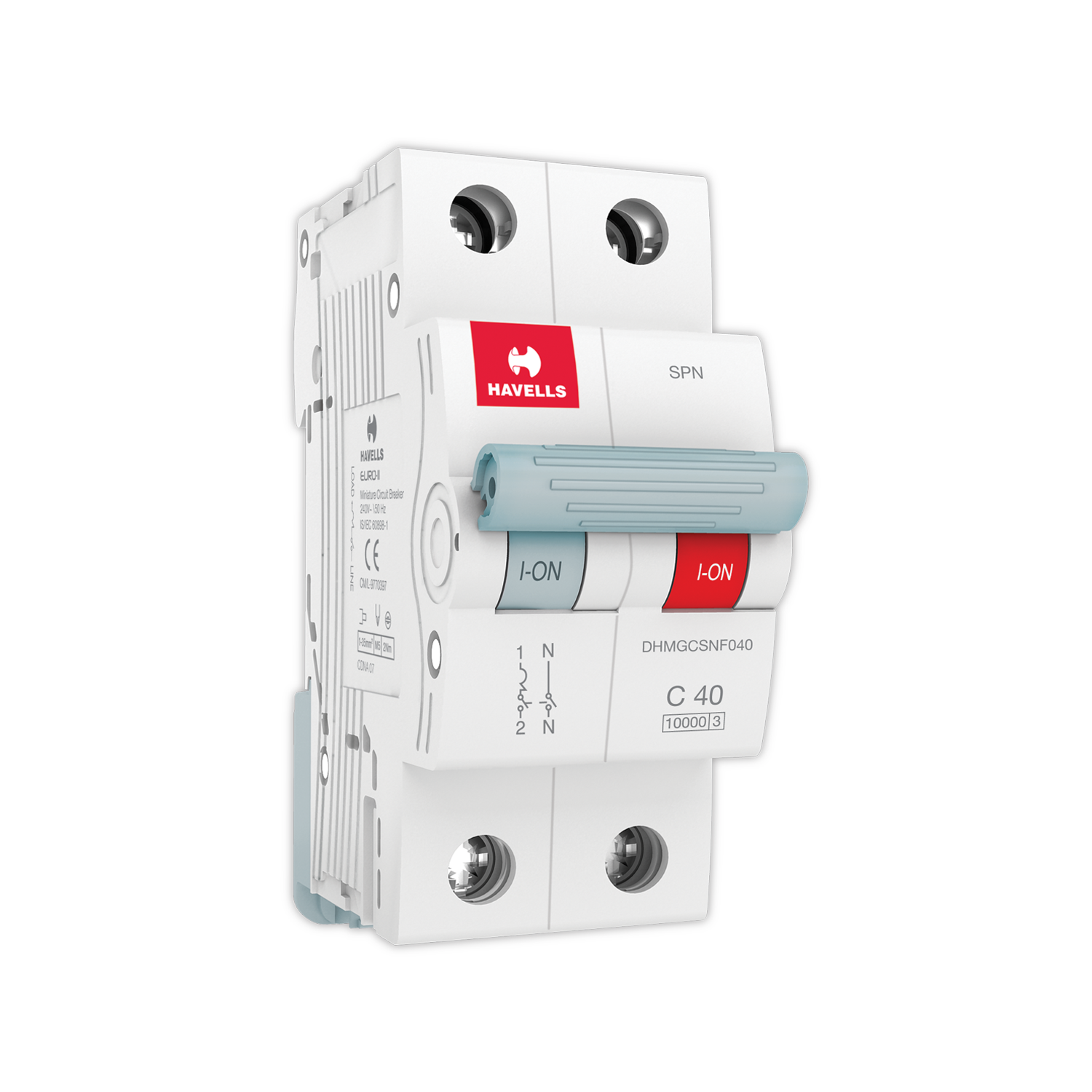 Havells MCB SPN C Curve Switchgear C Series (Pack of 2)