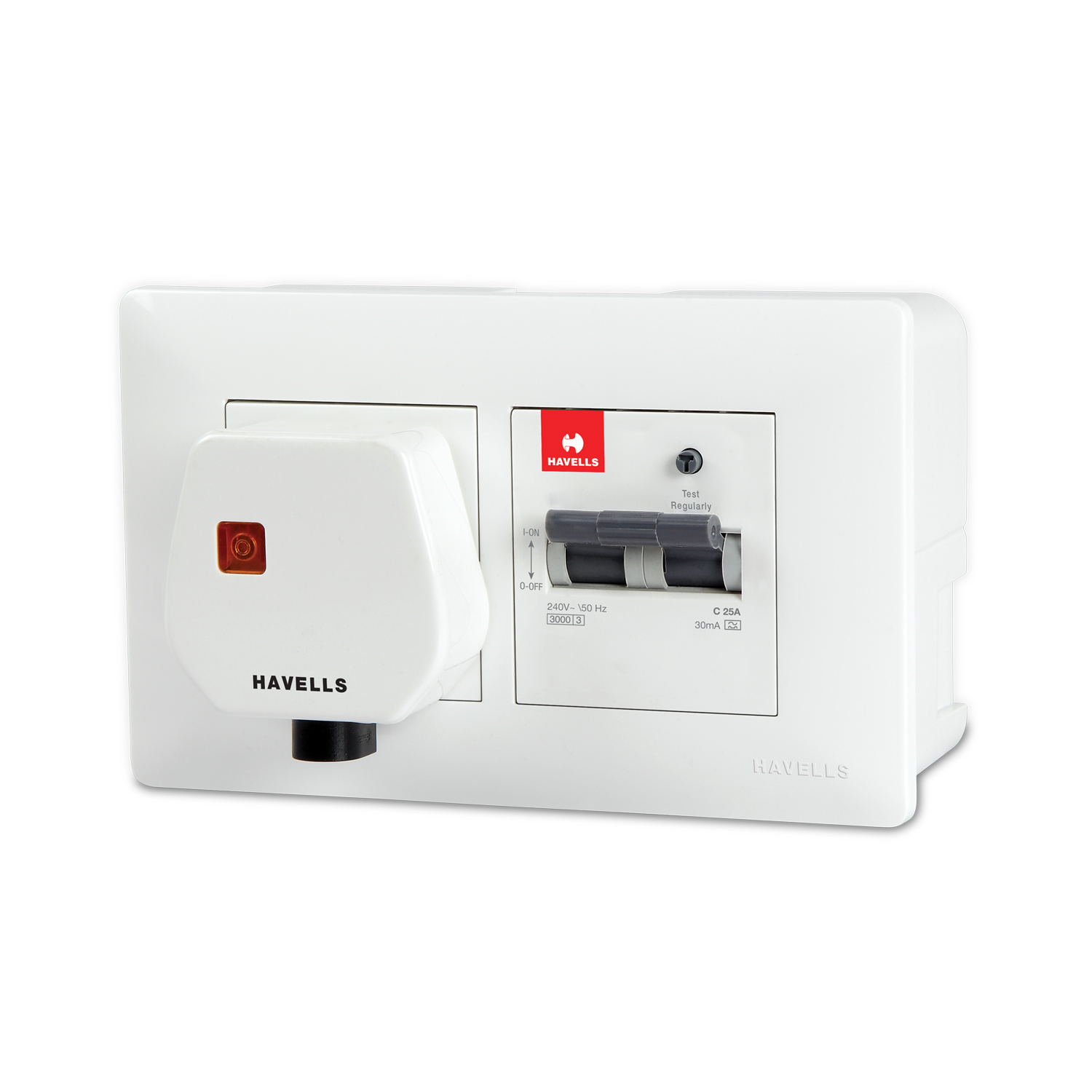 Havells SRCD DBOXX Protected Socket with Enclosure