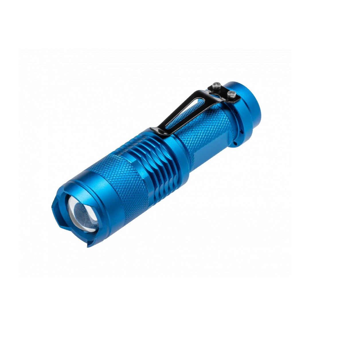 Hoegert Technik Aluminum Pocket Flashlight 1*AA/1*14500 3.7V (Without Battery) 5W 250lm IP20 HT1E424 (Pack of 5)