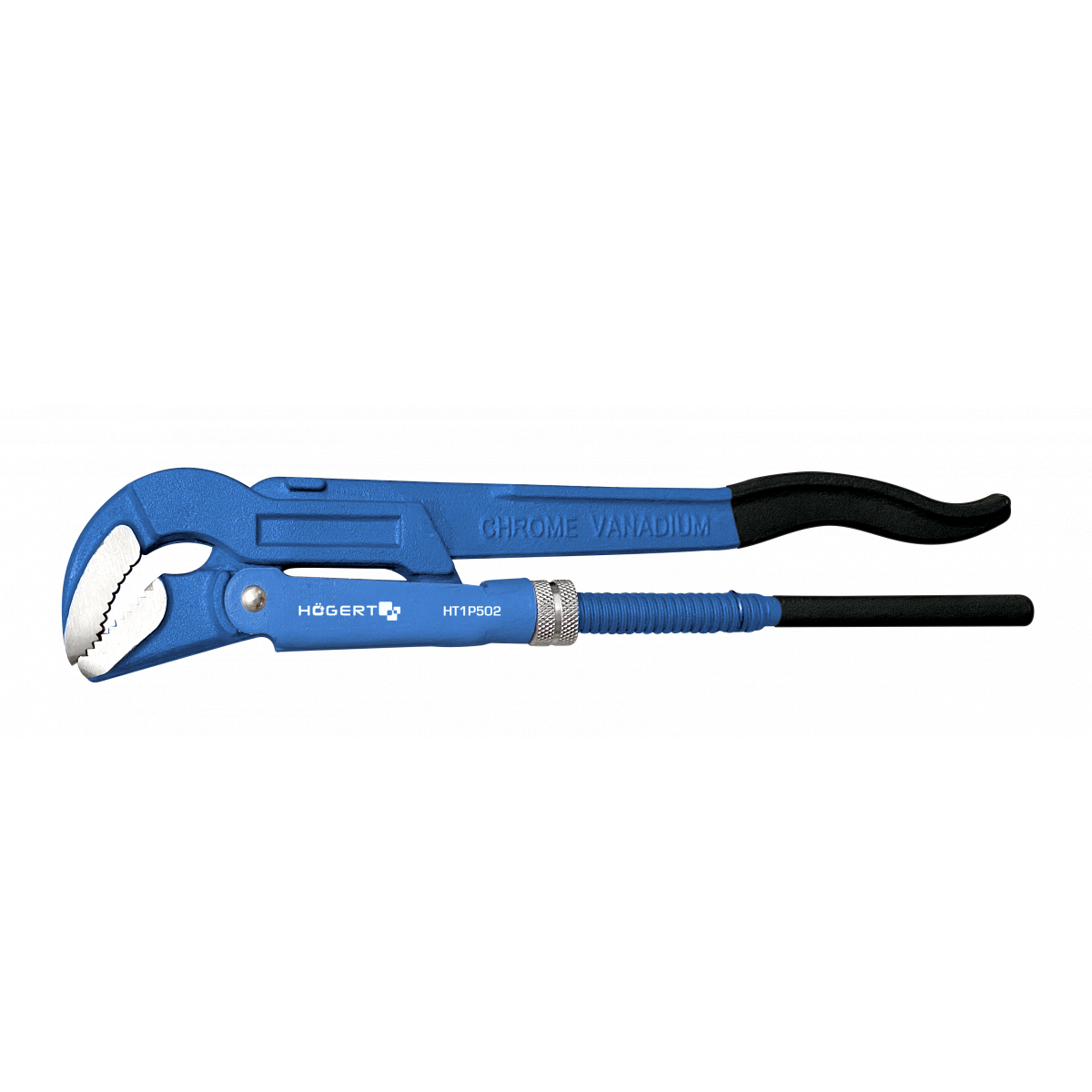 Hoegert Technik Adjustable Pipe Wrench 45° 430mm / 1-1/2