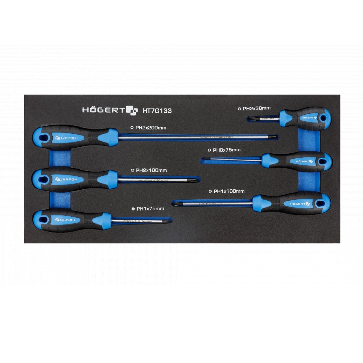 Hoegert Technik Screwdriver Set HT7G133 (Pack of 2)