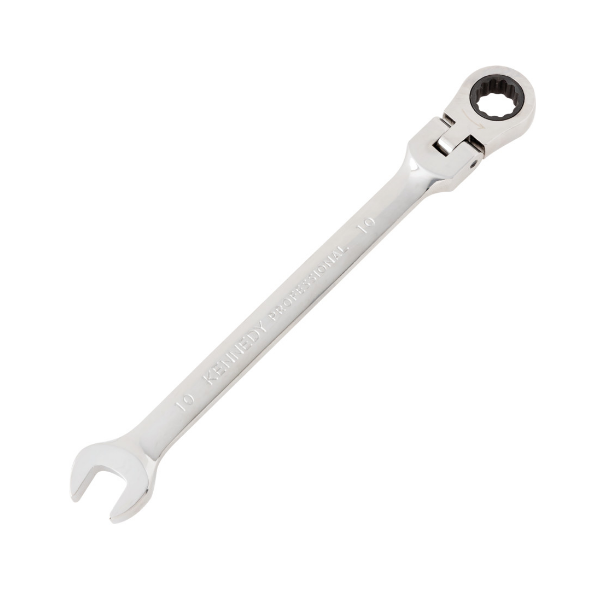 Kennedy Single End Ratchet Wrench 10mm KEN5822240K (Pack of 2)