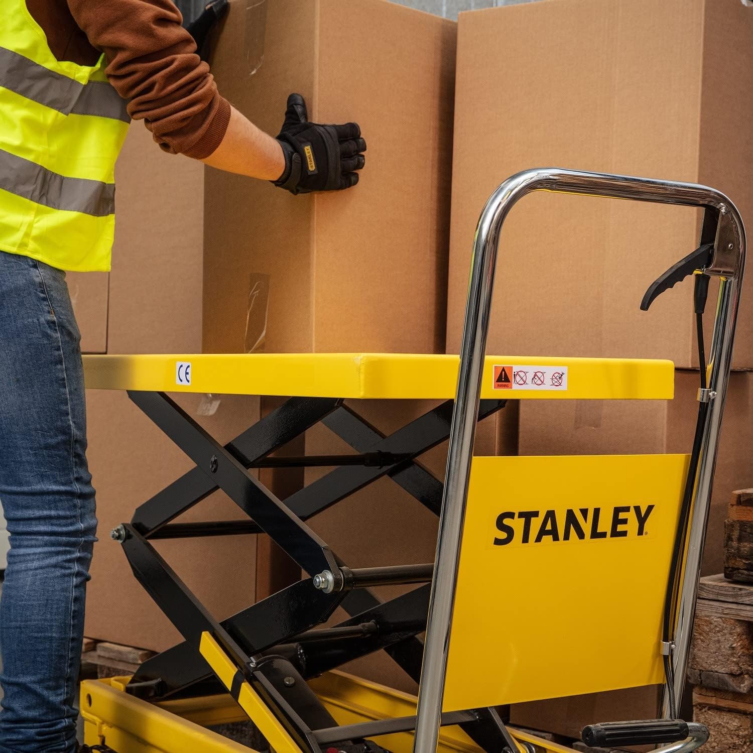 Stanley Hydraulic Scissor Lift Table 350Kg with 1.3m Lift Height SWXTI-CTABL-XX350