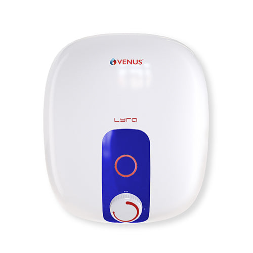 Venus Water Heater 10L Capacity with Flexible Hose Pipe Lyra White