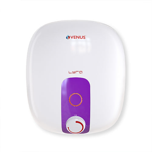 Venus Water Heater 10L Capacity with Flexible Hose Pipe Lyra White