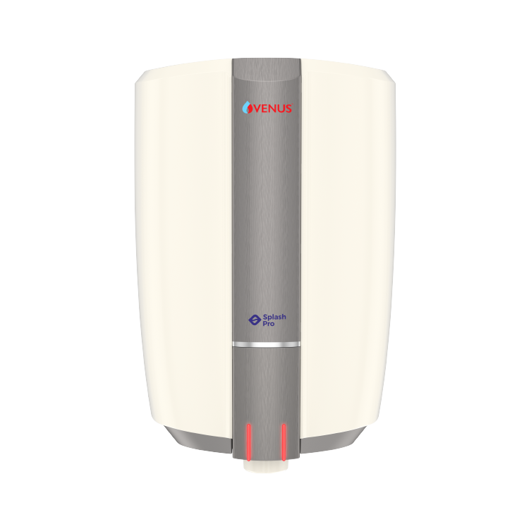 Venus Water Heater 25L Capacity with Flexible Hose Pipe Splash Pro