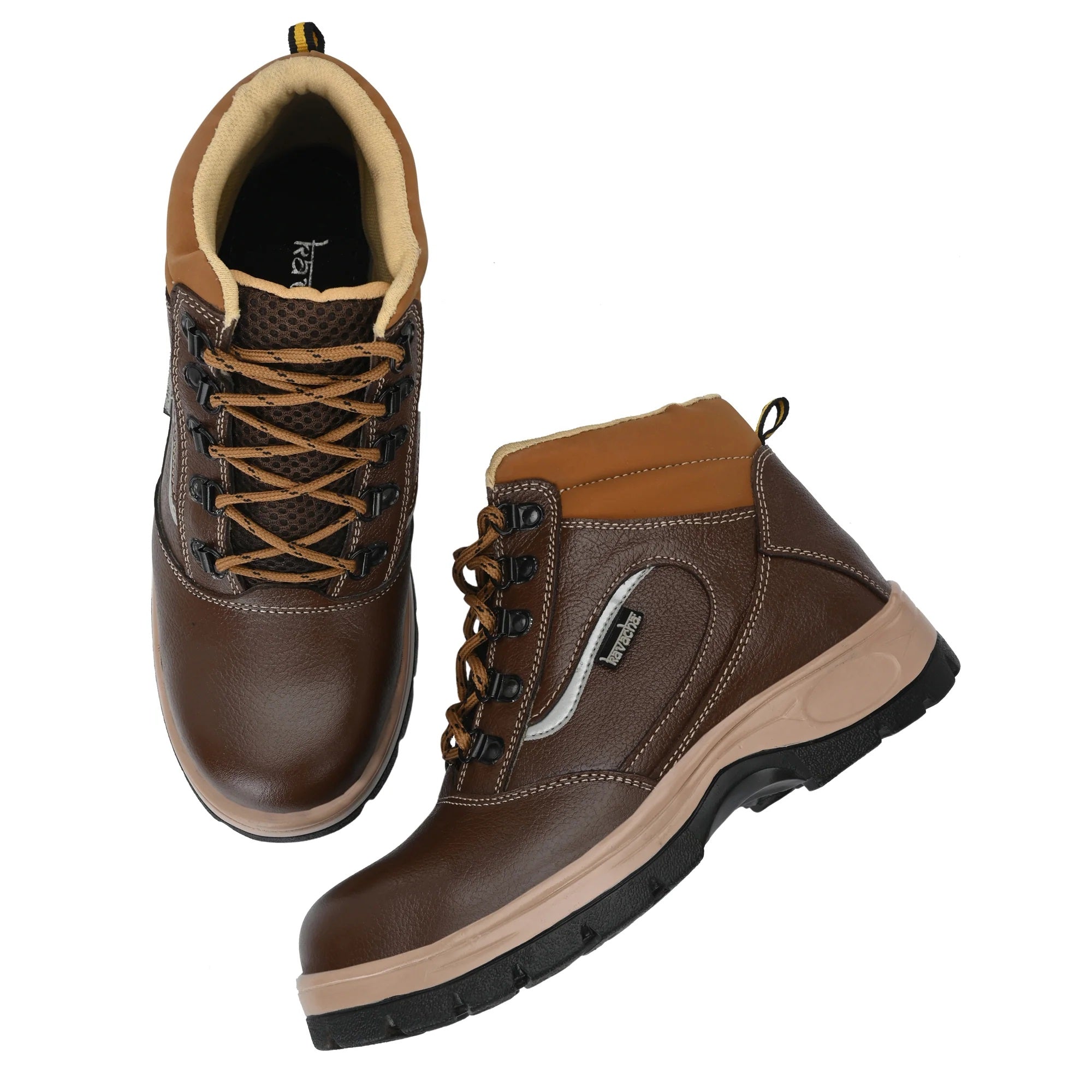 Kavacha Pure Leather Steel Toe Safety Shoe S120