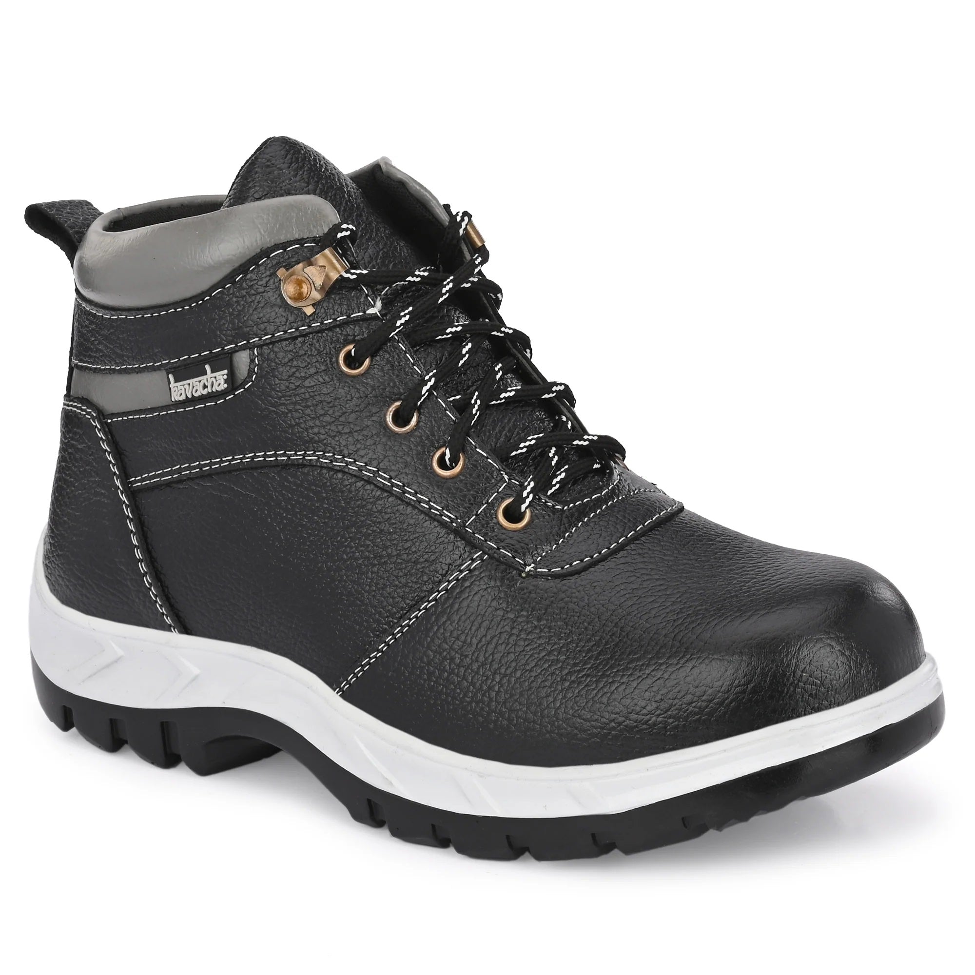 Kavacha Steel Toe Leather Safety Shoe S48