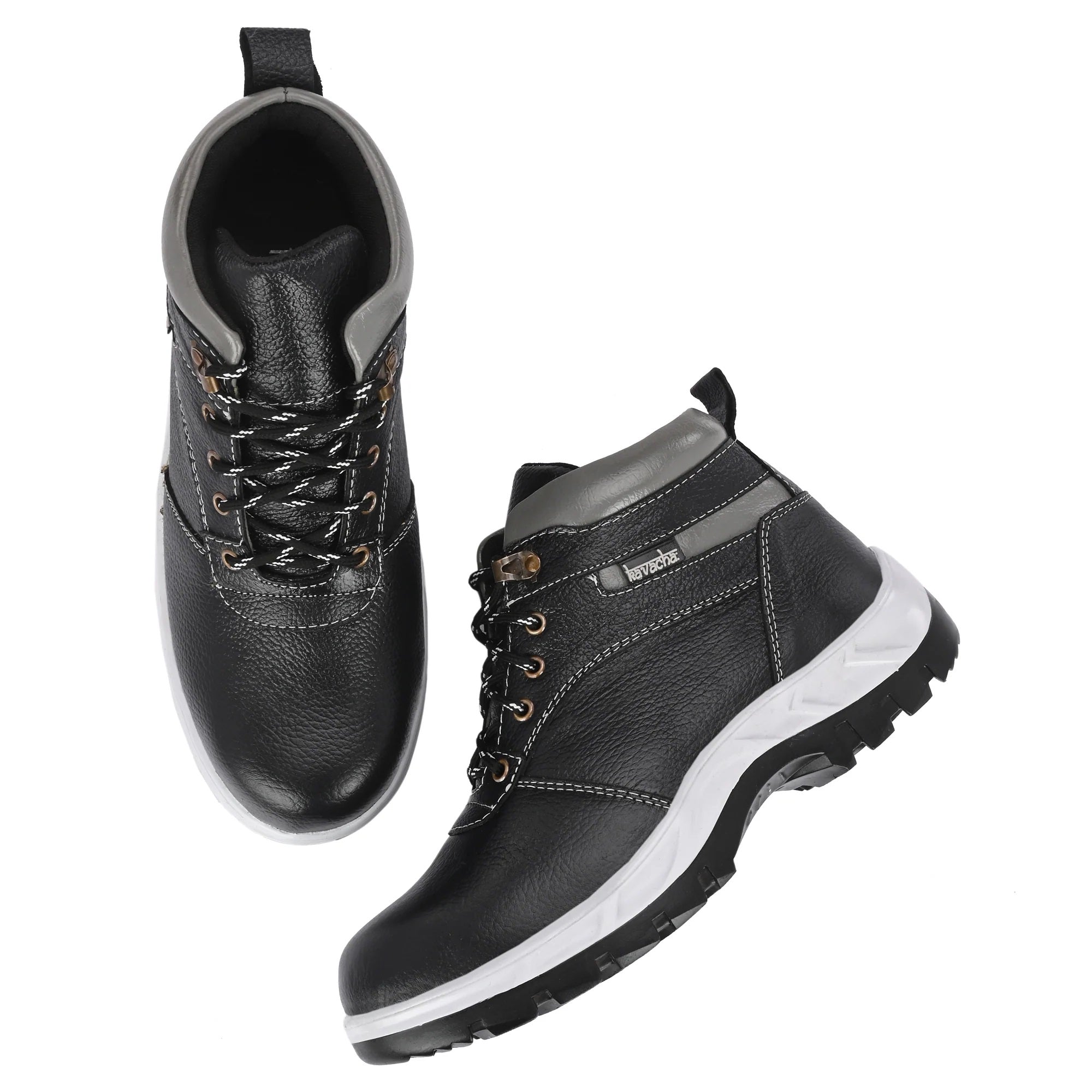 Kavacha Steel Toe Leather Safety Shoe S48