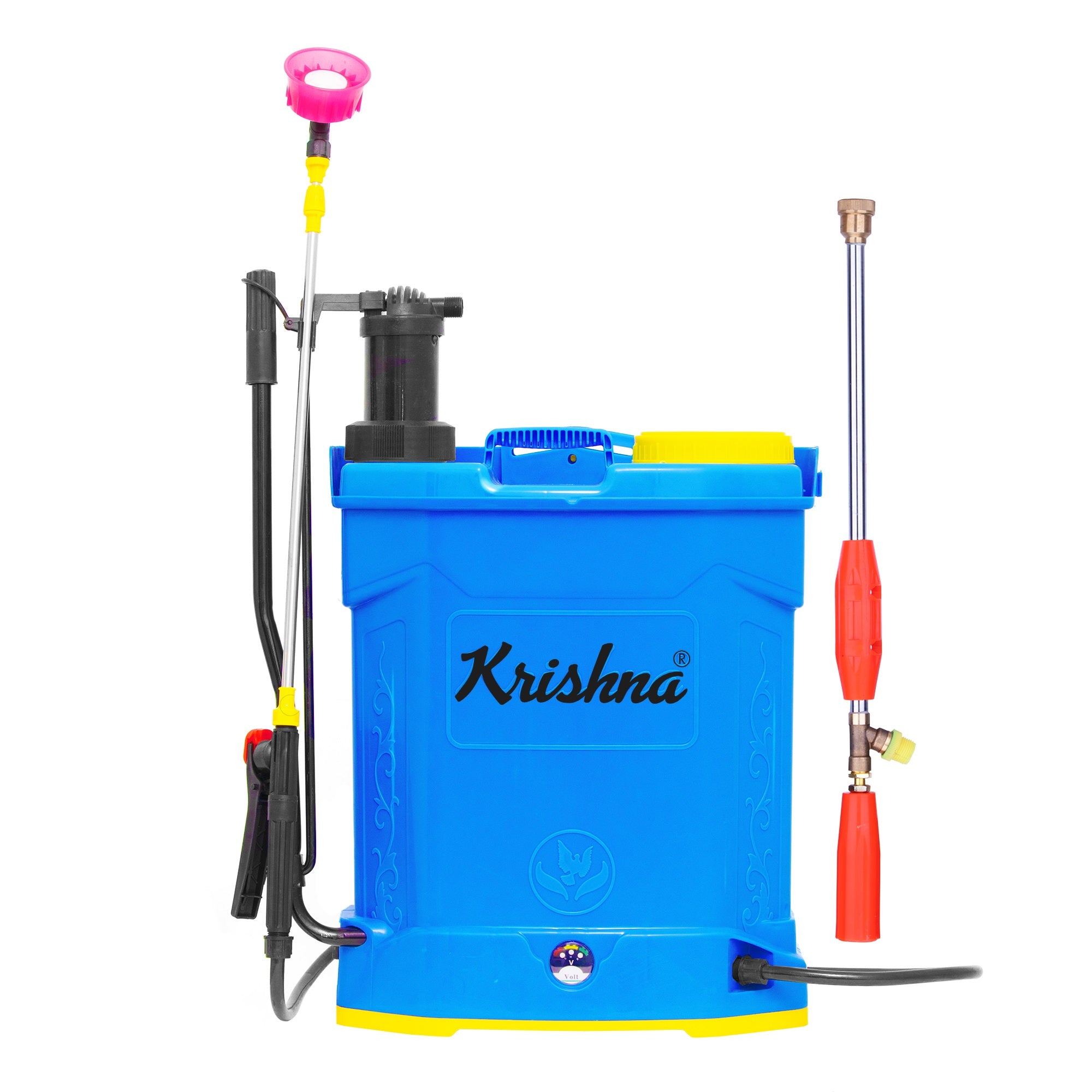 Krishna Double Motor Manual and Battery Operated Knapsack Sprayer 20L Capacity MFP-BT-ALL