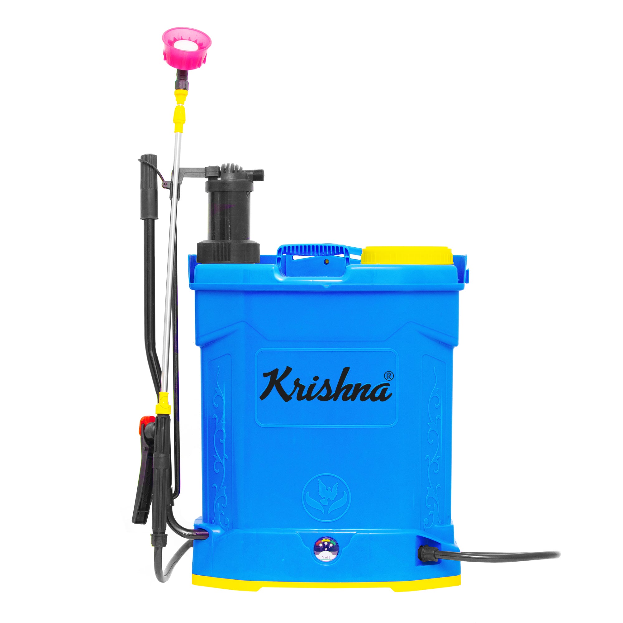 Krishna Hand And Battery Operated Sprayer With Knapsack For Agriculture 20L 12V 8AMP MFP-BT-2IN1-8