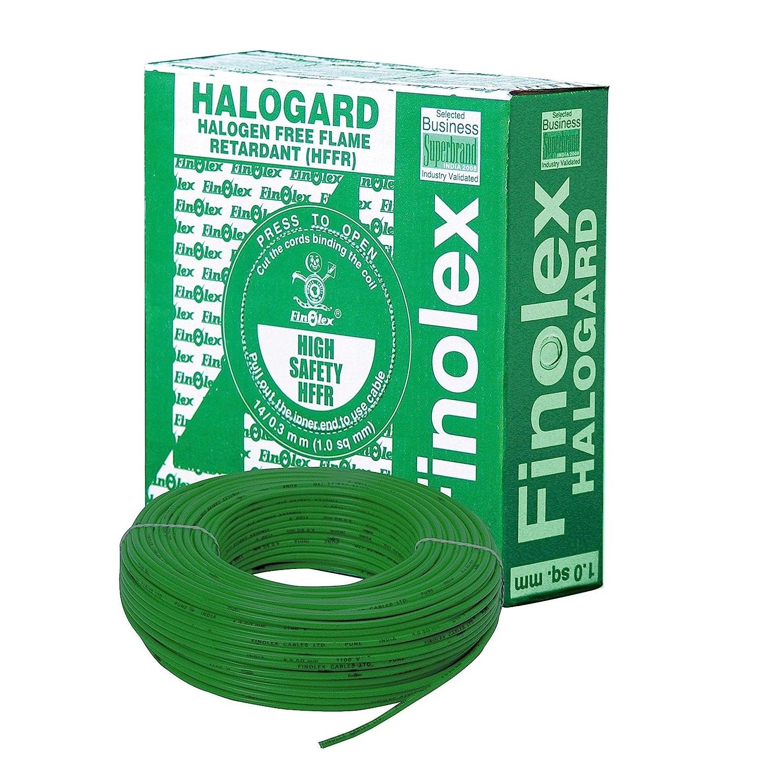 Finolex Halogen Free Flame Retardant Industrial Cables 90m Coil