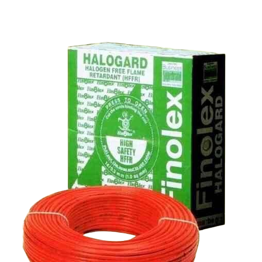 Finolex Halogen Free Flame Retardant Industrial Cables 270m Coil Project Packing