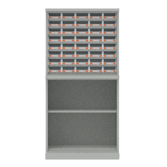 Hyna Small Parts Storage Cabinet Midley Series 880 x 370 x 1800
