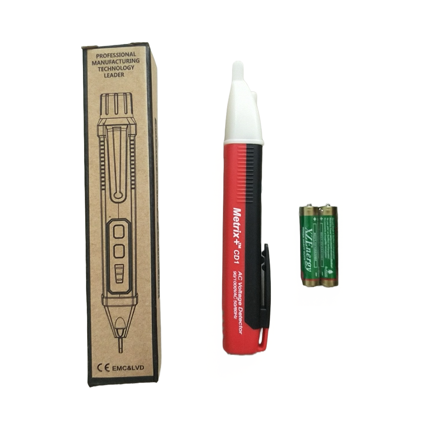 Metrix+ Pen Type Economical Line Voltage Tester 90~1000V AC CD 1