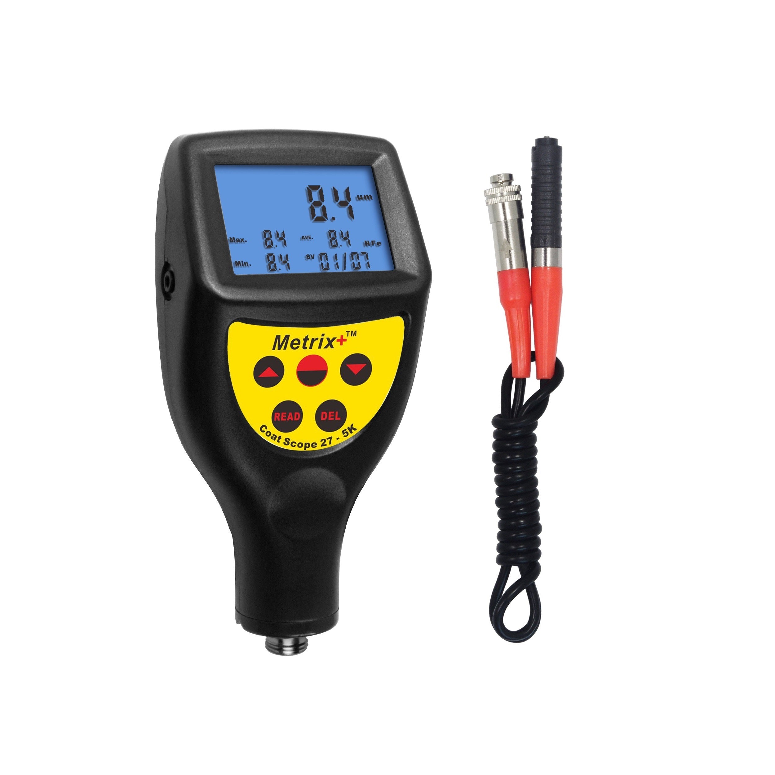 Metrix+ Flexible Probe Digital Coating Thickness Meter Coat Scope 27 5 ...