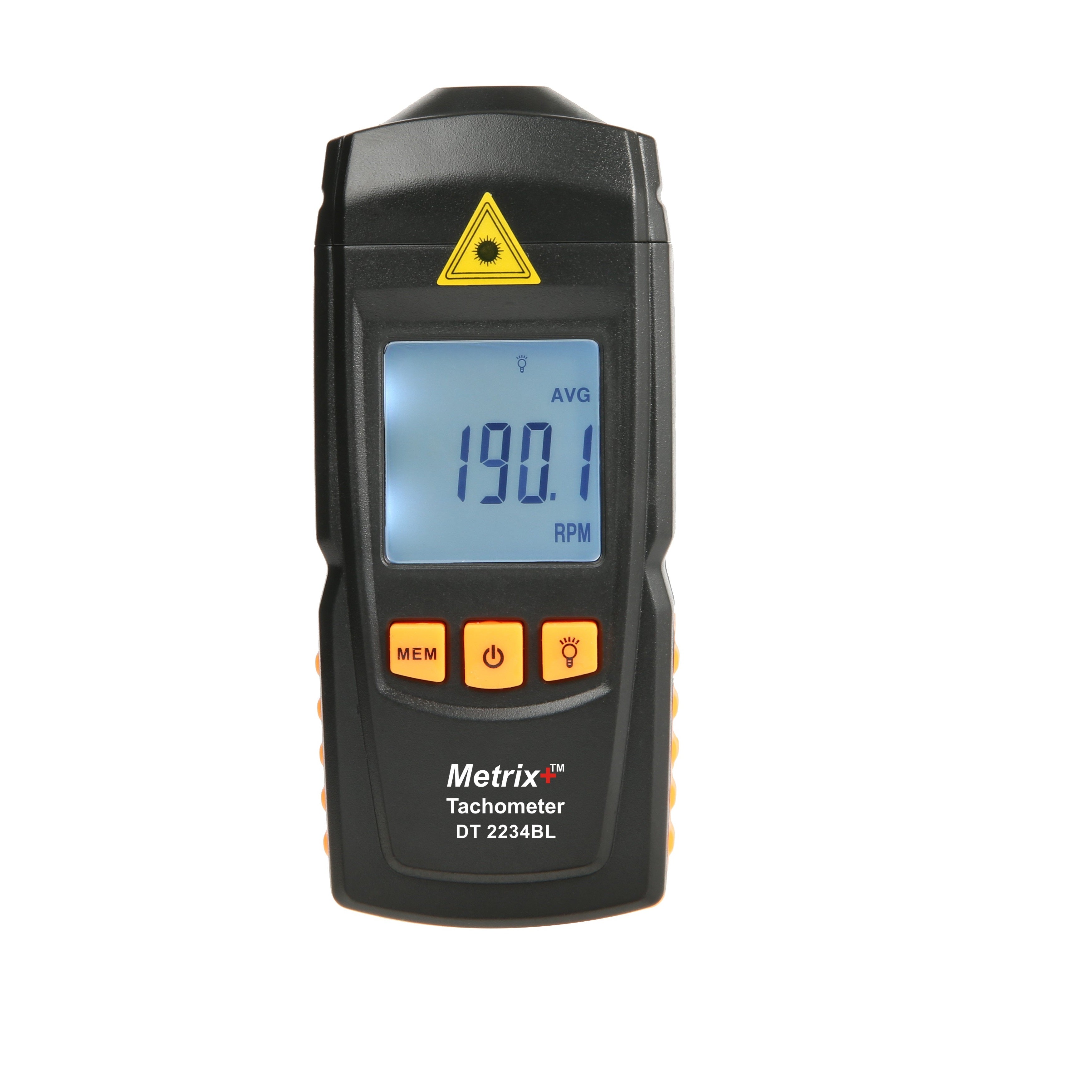 Metrix+ Non-Contact Photo Tachometer 99999RPM DT 2234BL – Technocart