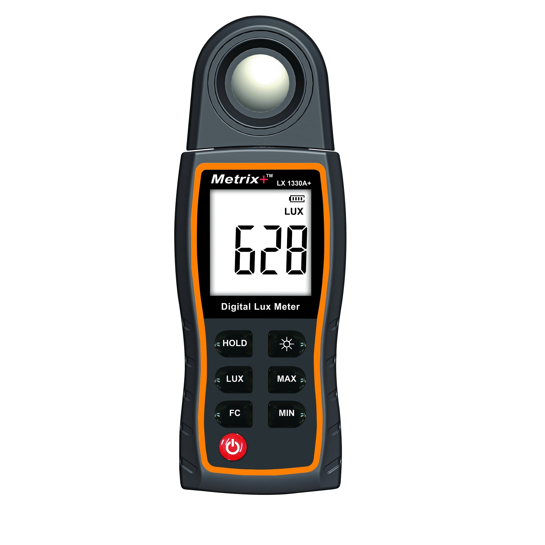 Metrix Sensor Metrix+ 360° Rotatable Head Sensor Lux Meter LX 1330A+ – Technocart