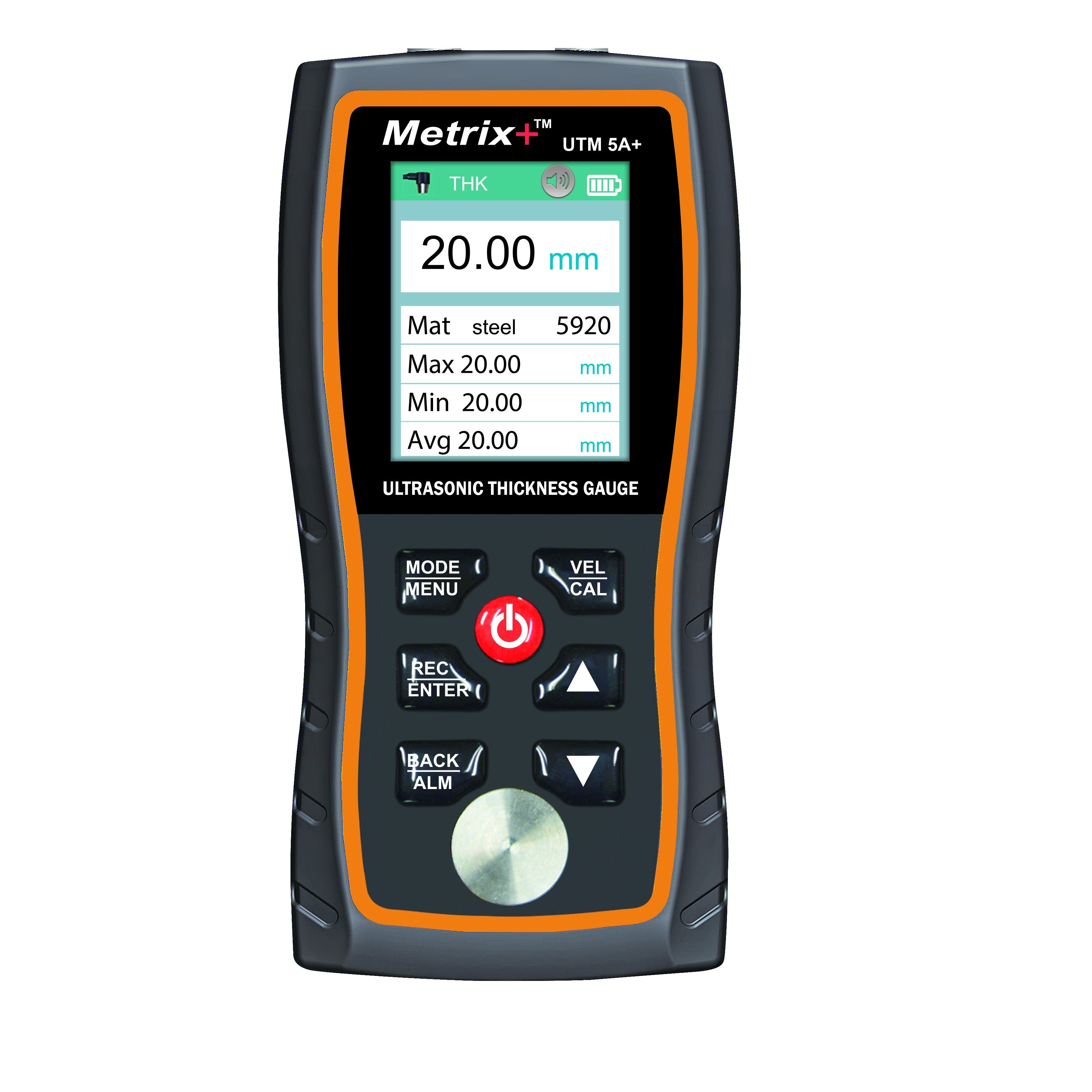 Metrix+ Digital Ultrasonic Thickness Meter UTM 5A+ – Technocart