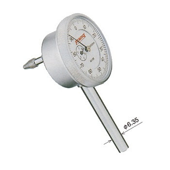 Peacock Back Plunger Type Dial Gauge 0.01mm 5mm 196A