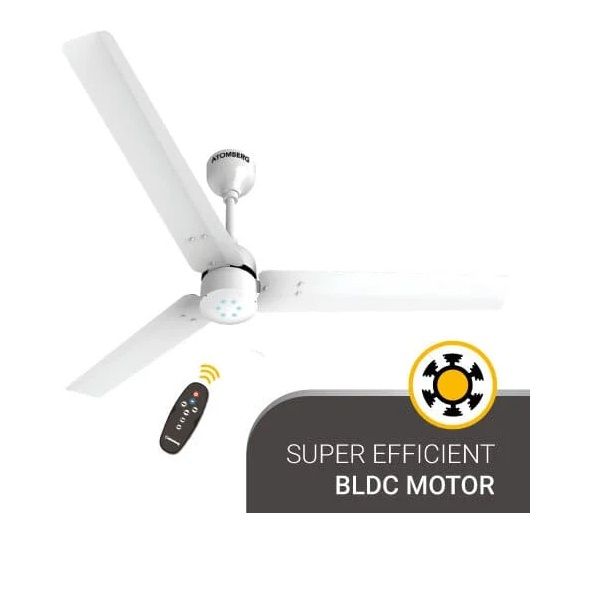 Atomberg Ceiling Fan Renesa Energy Efficient BLDC Motor with Remote 1200mm White