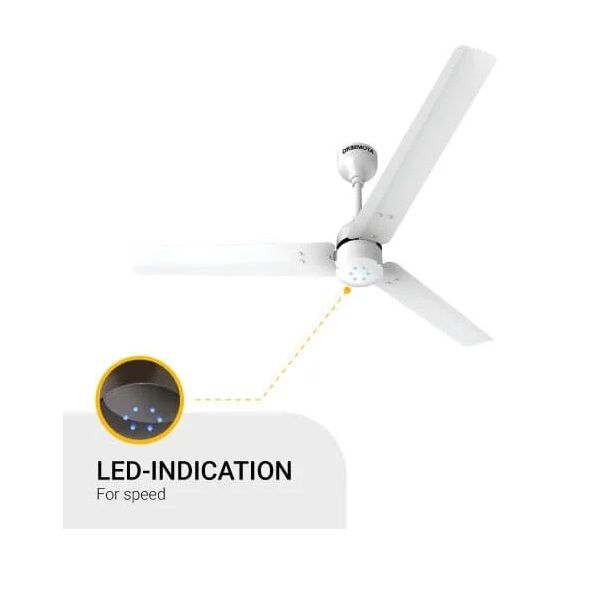 Atomberg Ceiling Fan Renesa Energy Efficient BLDC Motor with Remote 1200mm White
