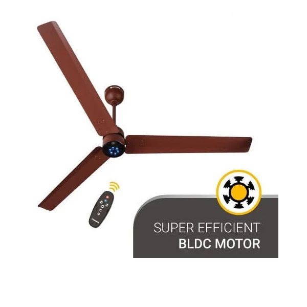 Atomberg Ceiling Fan Renesa Energy Efficient BLDC Motor with Remote 1400mm Matt Brown
