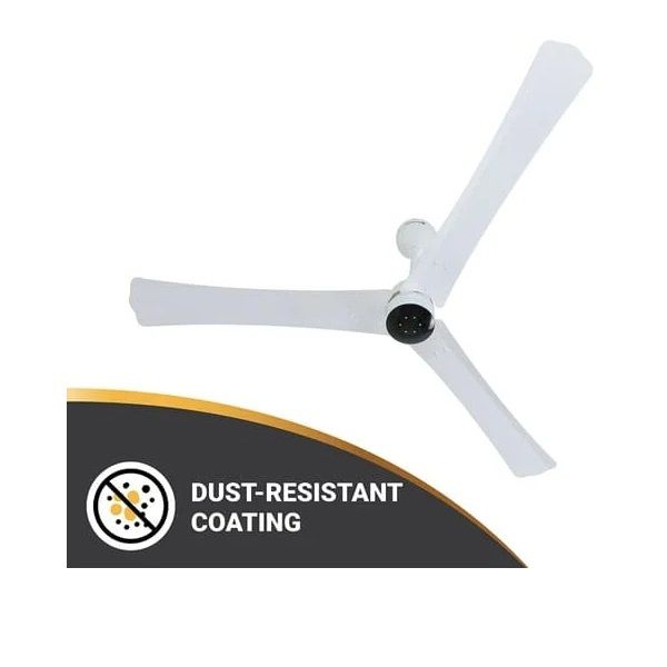 Atomberg Ceiling Fan Renesa + Energy Efficient BLDC Motor with Remote 1400mm Pearl White