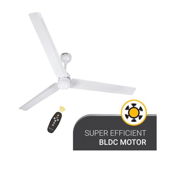 Atomberg Ceiling Fan Renesa Energy Efficient BLDC Motor with Remote 1400mm White