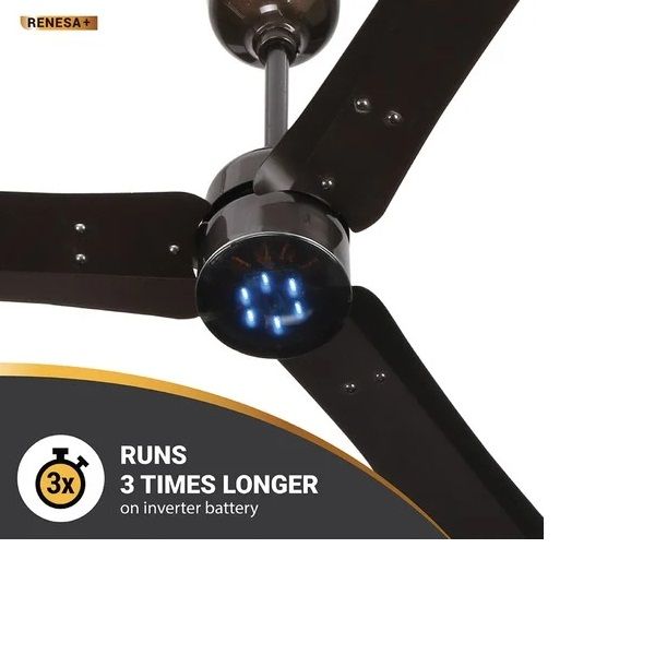 Atomberg Ceiling Fan Renesa + Energy Efficient BLDC Motor with Remote 900mm Earth Brown