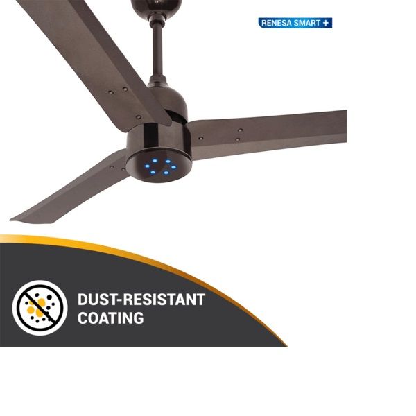 Atomberg Ceiling Fan Renesa Smart + IOT Enabled BLDC Motor with Remote 1200mm Earth Brown