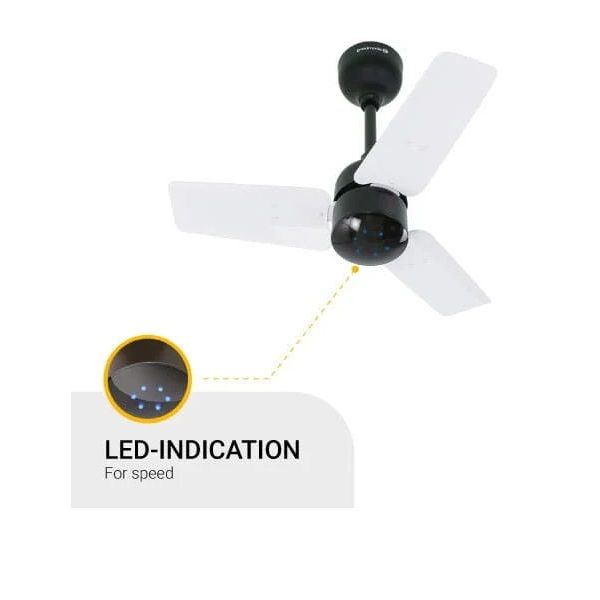 Atomberg Ceiling Fan Renesa Energy Efficient BLDC Motor with Remote 600mm White and Black