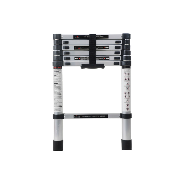 Portable Straghit Ladder Buy Aluminium Portable Single Straight Telescopic Ladder 7 Steps 2.6m ...