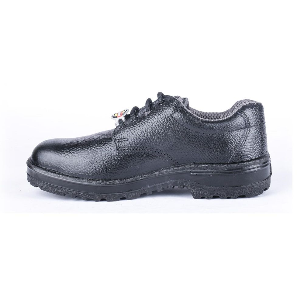 Hillson Base Leather Black Low Ankle Steel Toe Safety Shoe