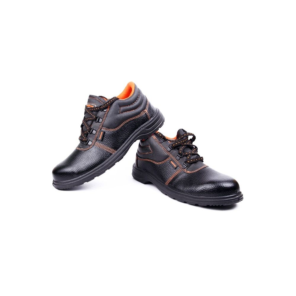 Hillson Beston Steel Toe Black PVC Safety Shoe