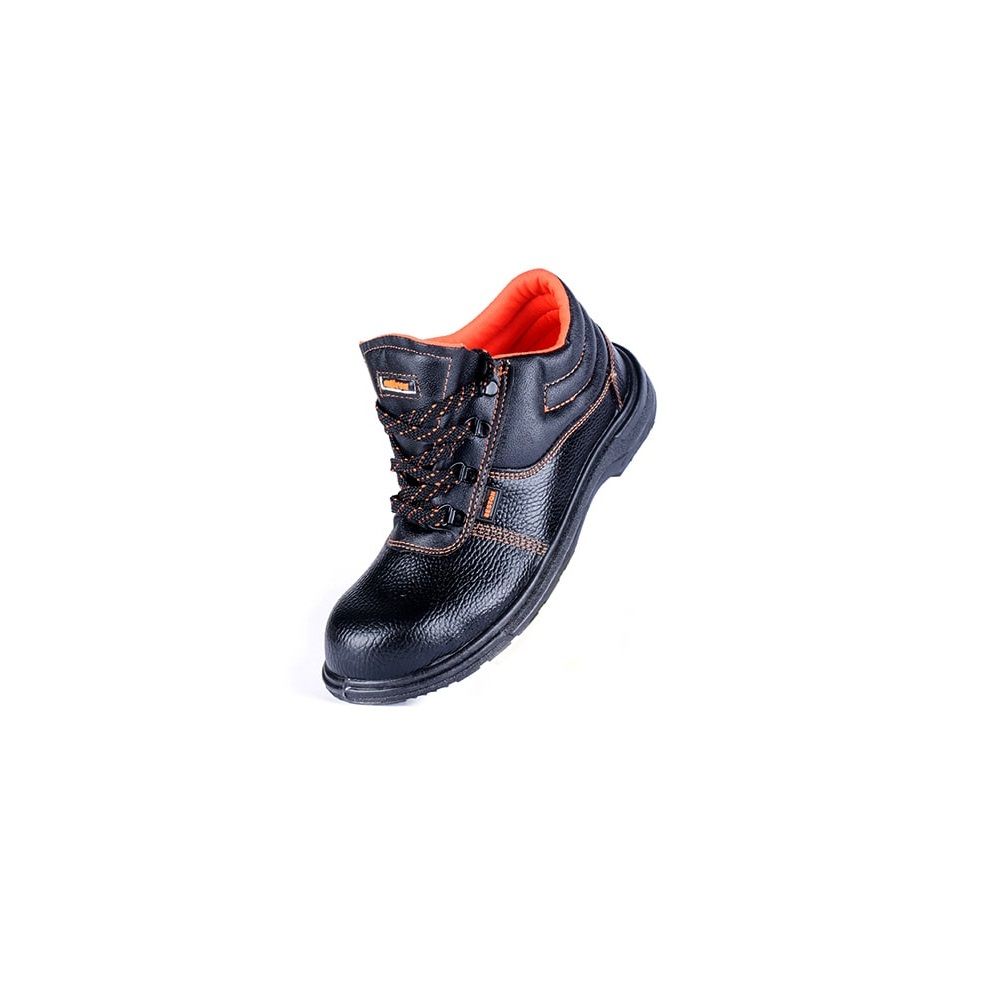 Hillson Beston Steel Toe Black PVC Safety Shoe