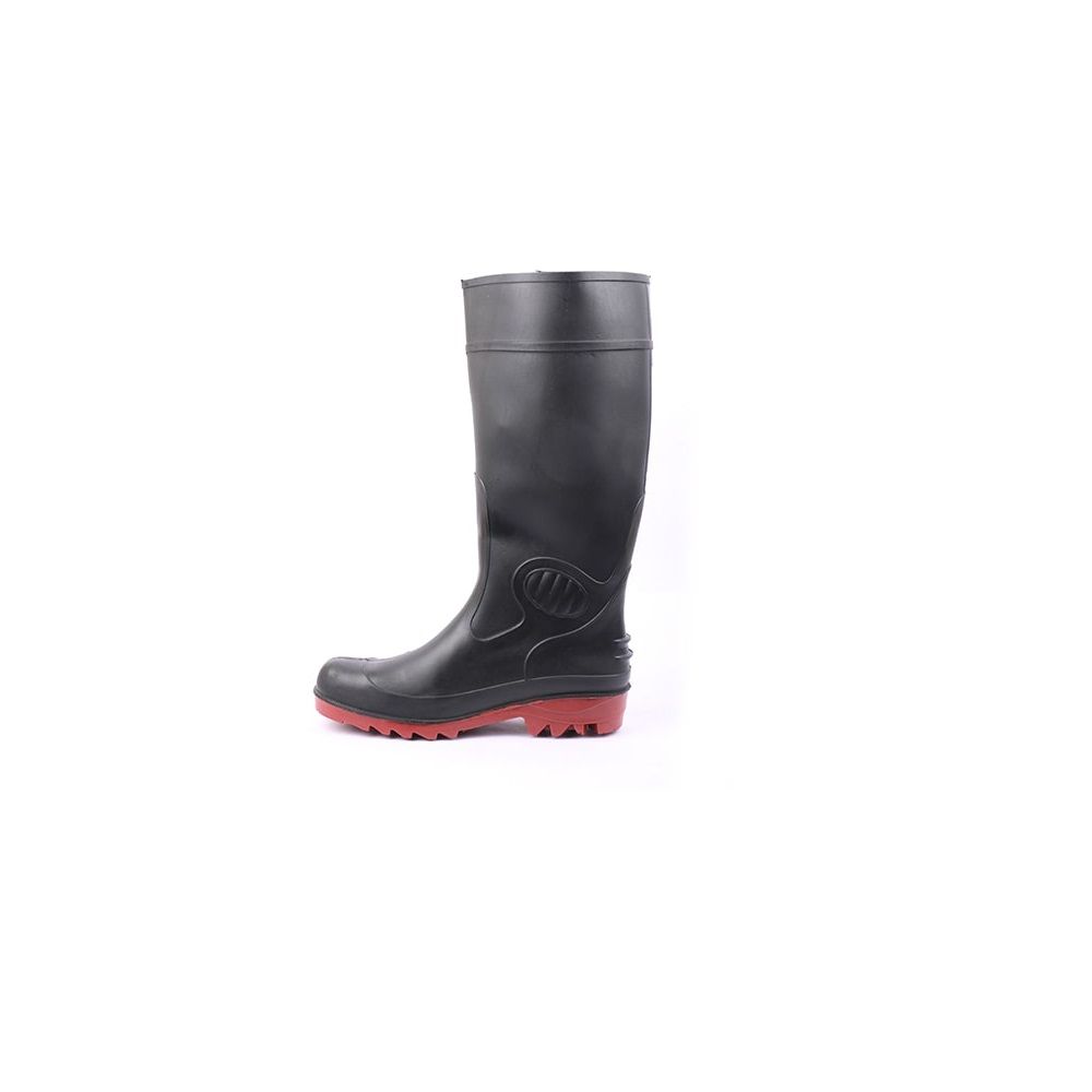 Hillson Dragon Black and Red Occupational Boost Safety Gumboot