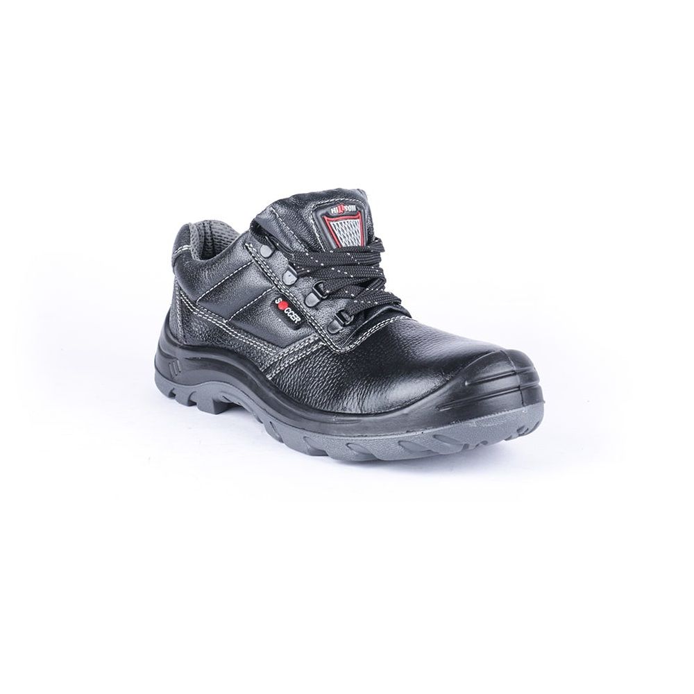 Hillson Soccer Steel Toe Black Safety Shoe