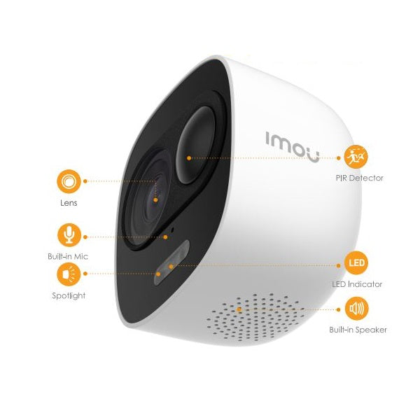 Imou 1080P 2MP Wifi Camera Active Deterrence H.265 IPC-C26EP-V2 LOOC