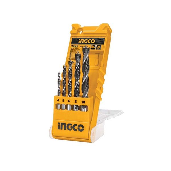 Ingco 5 Pcs Wood Drill Bits Set AKD5058