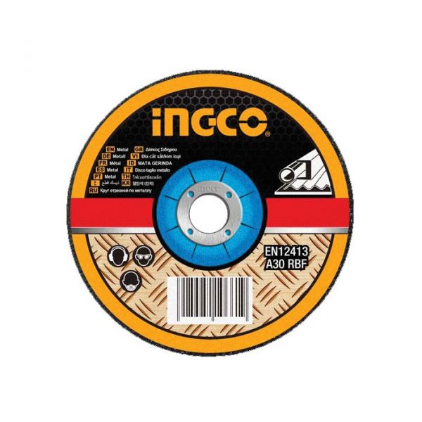 Ingco Abrasive Metal Grinding Disc 100mm MGD601001 (Pack of 10)