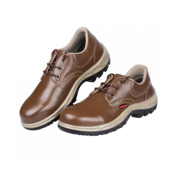 Karam Steel Toe Brown Safety Shoes FS61