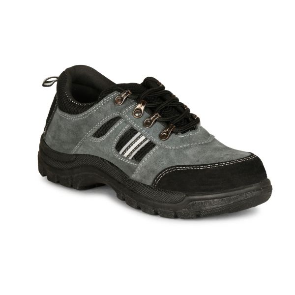Kavacha Suede Leather Steel Toe Safety Shoe R502