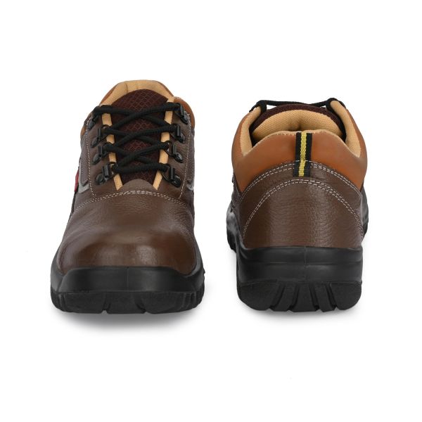 Kavacha Pure Leather Steel Toe Safety Shoe S122