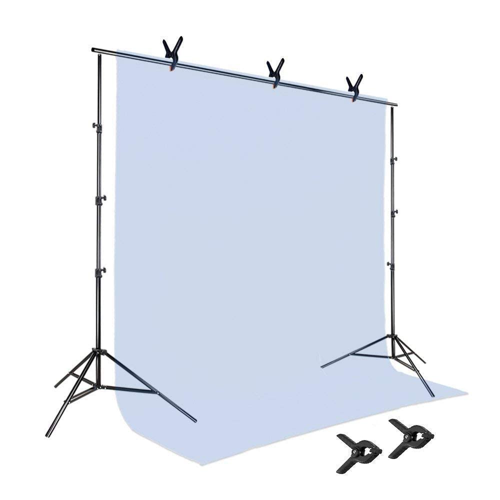 Kravetto Photography Backdrop Support Spring Clamp 3 Pcs