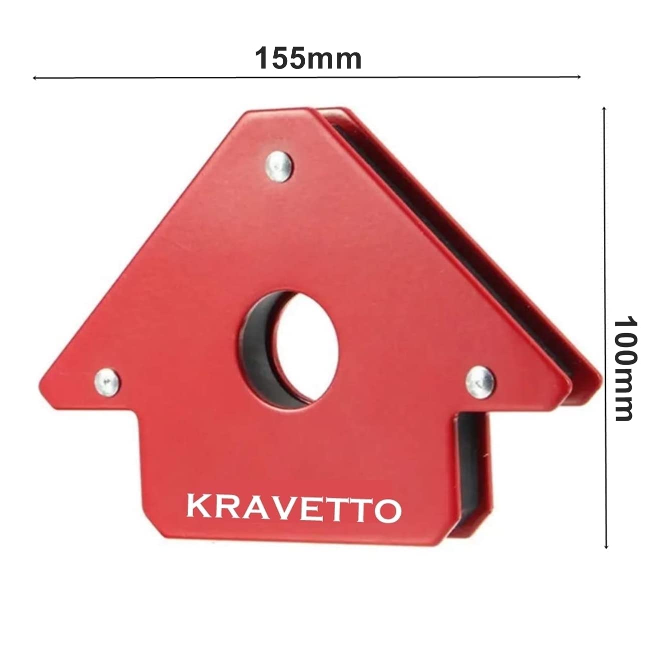 Kravetto Arrow Magnetic Clamp 155x100mm RED-1