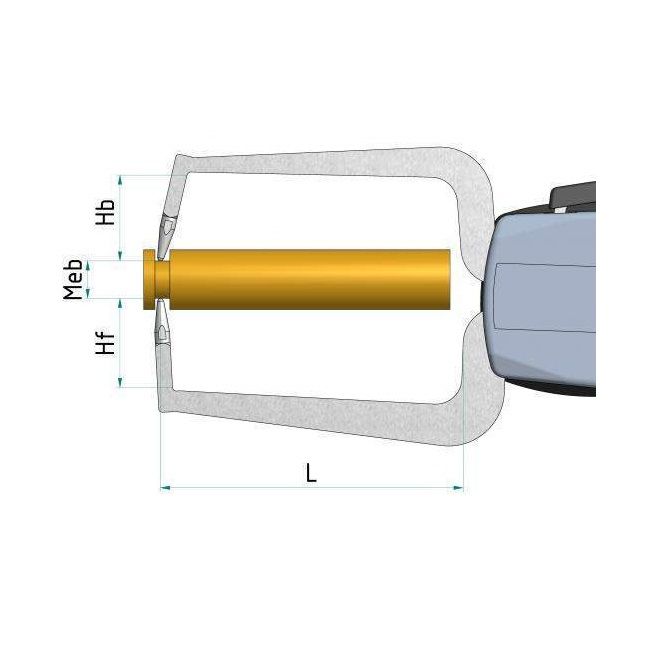 Kroeplin Electrical External Measuring Gauge 0-30mm