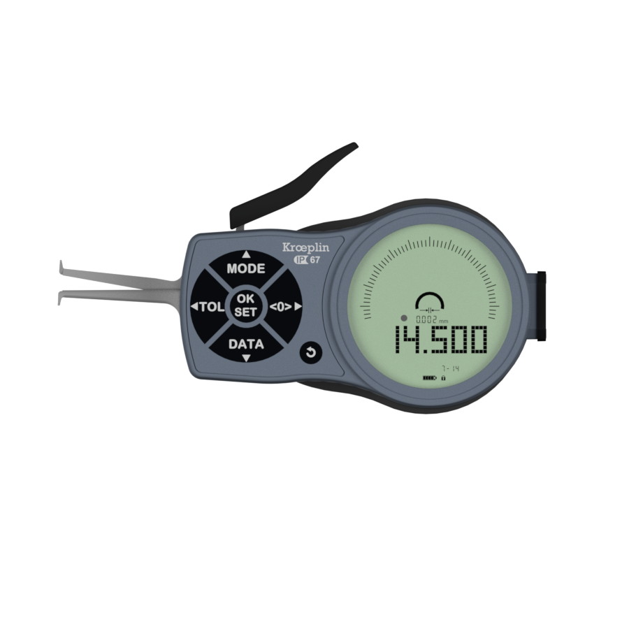 Kroeplin Electronic Internal Measuring Gauge 7-105mm