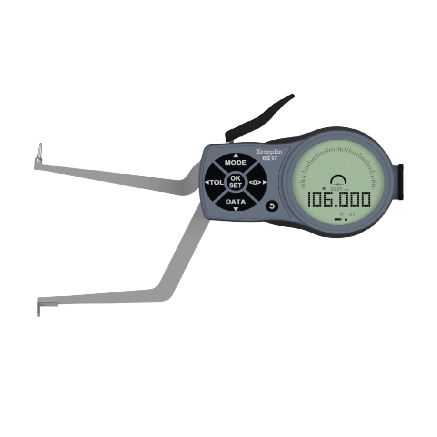Kroeplin Electronic Internal Measuring Gauge 7-105mm