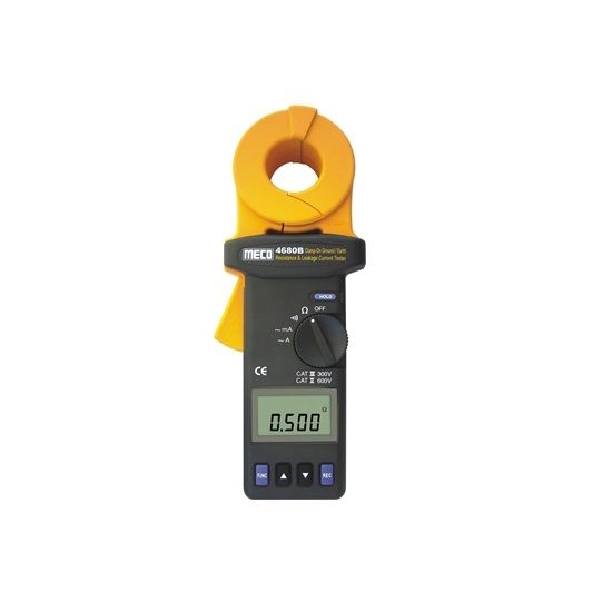 Meco 4 Digit Clamp - On Earth/Ground Resistance And Leakage Current Tester 4680